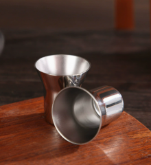 Stainless steel 1oz shot glass