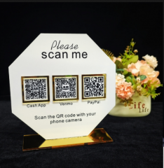 Acrylic QR Code Stand