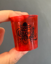 ps Clear shot glass