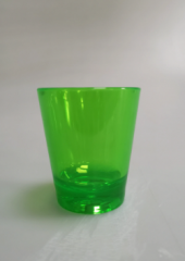 PS Plastic white wine cup