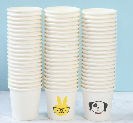 Small paper tasting cup