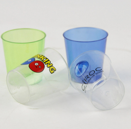 ps Clear shot glass