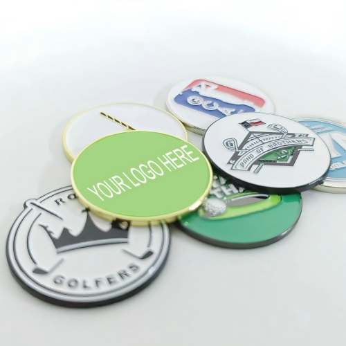 Custom Enamel Golf Ball Marker