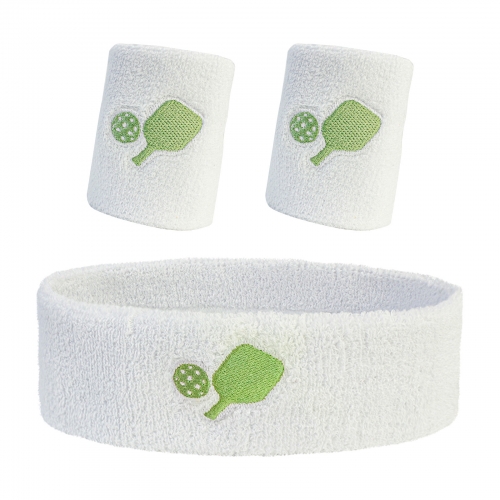 Pickleball wrist guard headscarf set