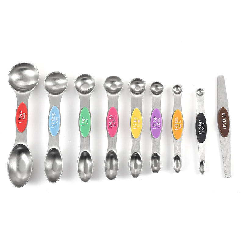 Stainless Steel Double-ended Measuring Spoon Set