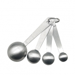 4Pcs Stainless Steel Measuring Spoon Set
