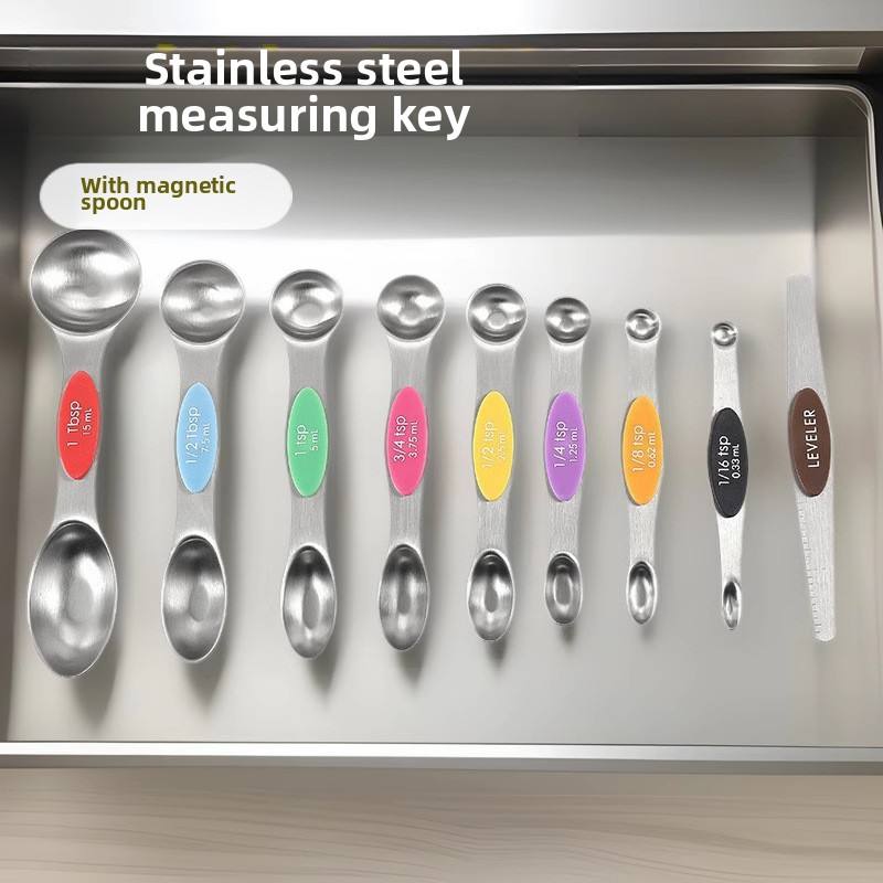 Stainless Steel Double-ended Measuring Spoon Set