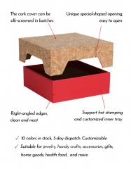 Eco-friendly Cork Gift Box