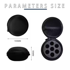 Custom Round Essential Oil Case