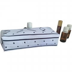 Essential Oil Bottle Pouch With Tassel Zipper