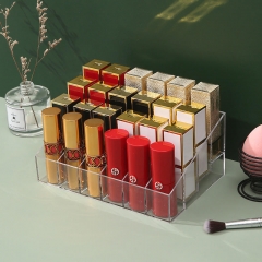Clear Acrylic Cosmetics Display Stand