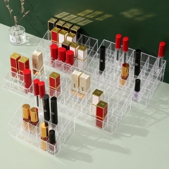 Clear Acrylic Cosmetics Display Stand