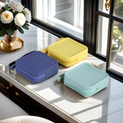 Silicone Square Makeup Bag
