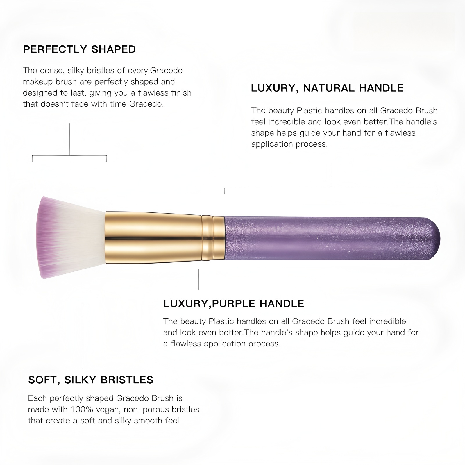 Soft Bristle Makeup Brush Set