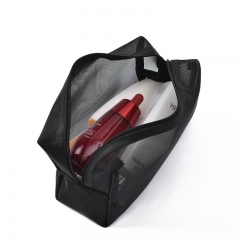 Portable Mesh Makeup Bag