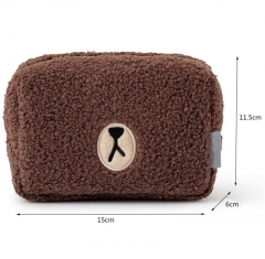 Custom Plush Makeup Bag