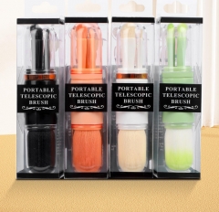 4 In 1 Retractable Makeup Brush Set