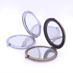 Round Pocket Double-Sided Makeup Mirror