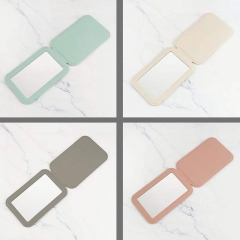 PU Folding Makeup Mirror