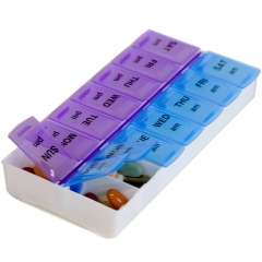 Twice A Day Weekly Pill Organizer