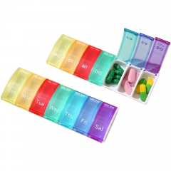 7 Grid Weekly Pill Organizer