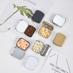 Mini Metal Hinged Box Container