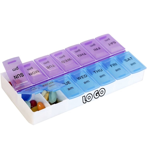 Twice A Day Weekly Pill Organizer