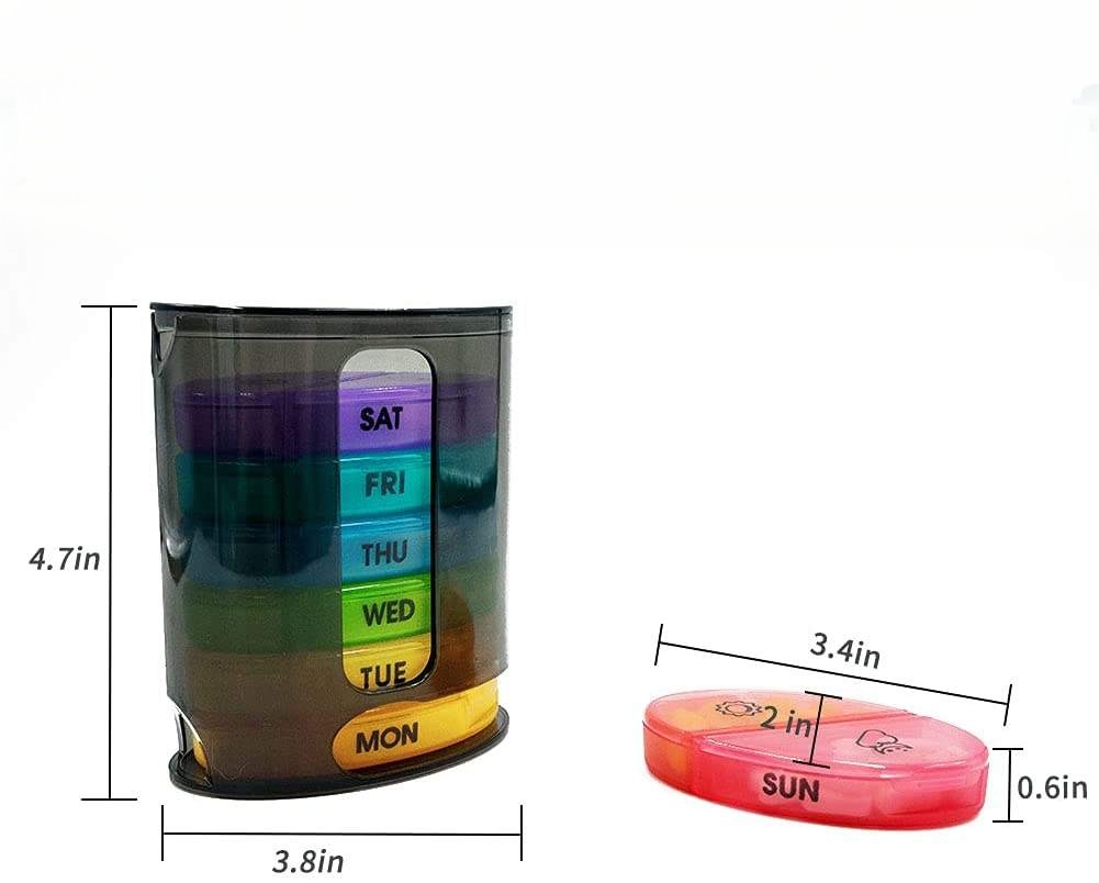 Stackable Daily Pill Organizer