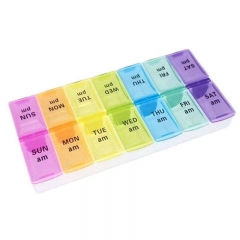 14 Grid Portable Medicine Box