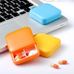 Push Pull Square Pill Box