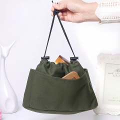 Waterproof Nylon Drawstring Travel Makeup Bag
