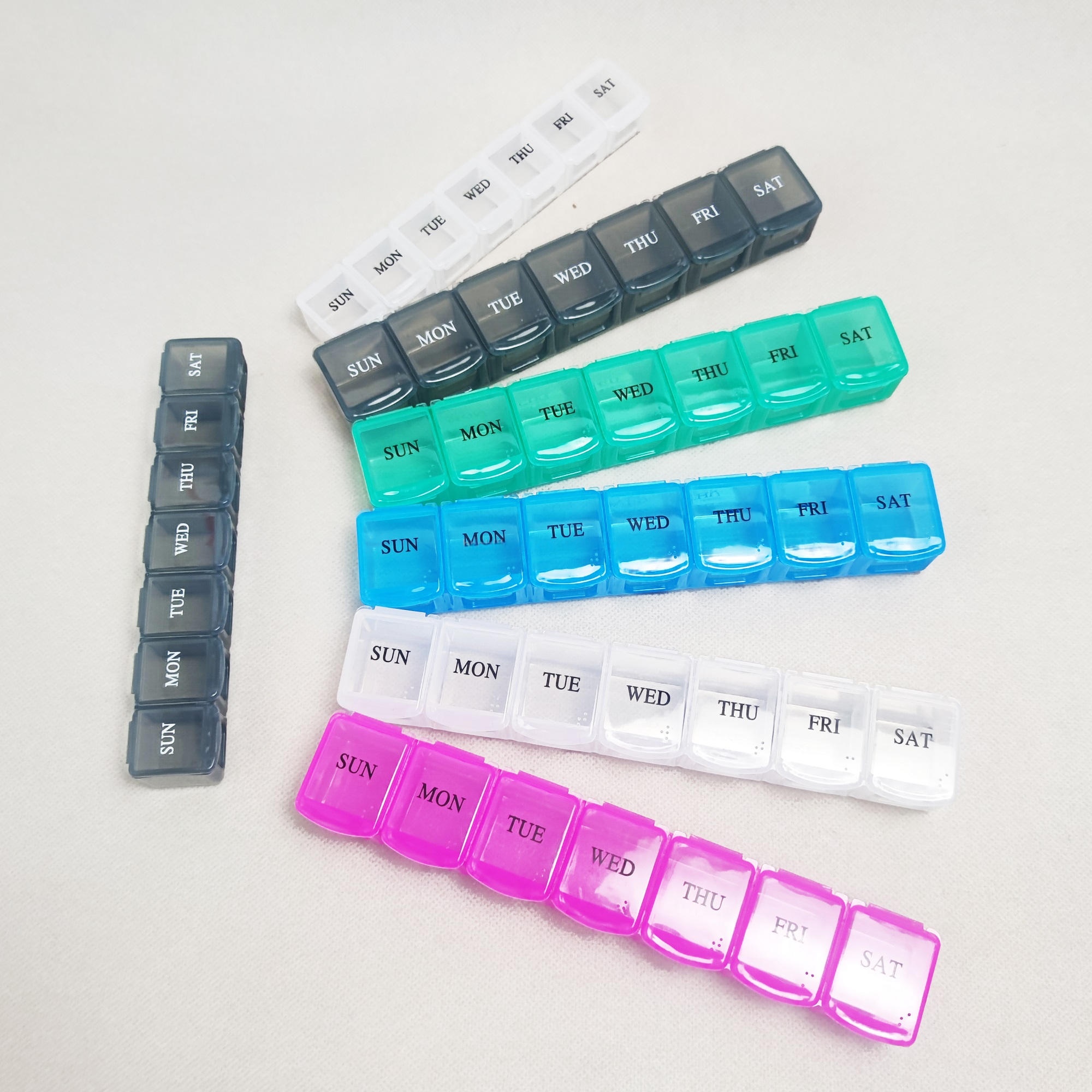 7 Day Pill Dispenser Tablet Box Organizer