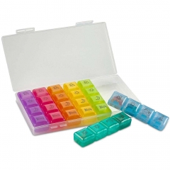 Rainbow 7 Days Pill Box