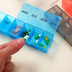 7 Day Pill Dispenser Tablet Box Organizer