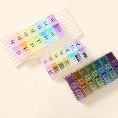 14 Grid Portable Medicine Box