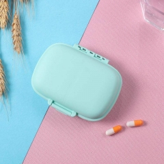 Wheat Straw Portable Pill Storage Case