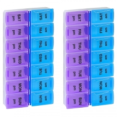 Twice A Day Weekly Pill Organizer