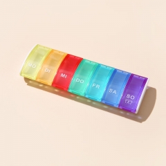7 Grid Weekly Pill Organizer