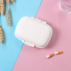 Wheat Straw Portable Pill Storage Case