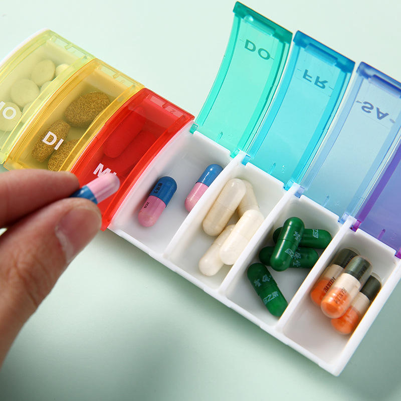 7 Grid Weekly Pill Organizer