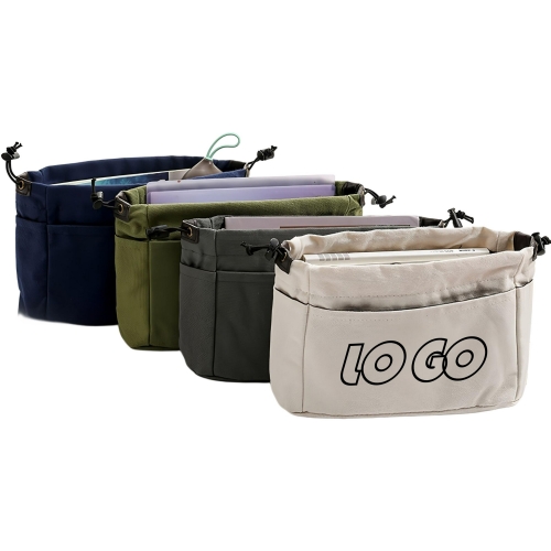 Waterproof Nylon Drawstring Travel Makeup Bag