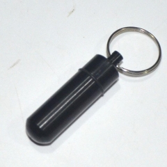 Small Portable Pill Case With Keychain