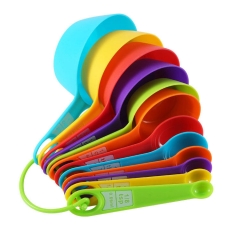 12 Pcs Plastic Measuring Spoon Set
