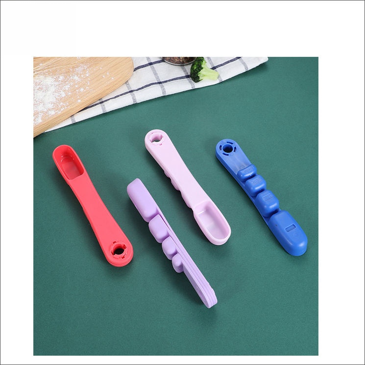 4 Pcs Plastic Measuring Spoons