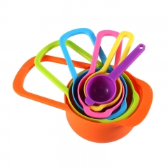 6Pcs Plastic Measuring Spoons Set
