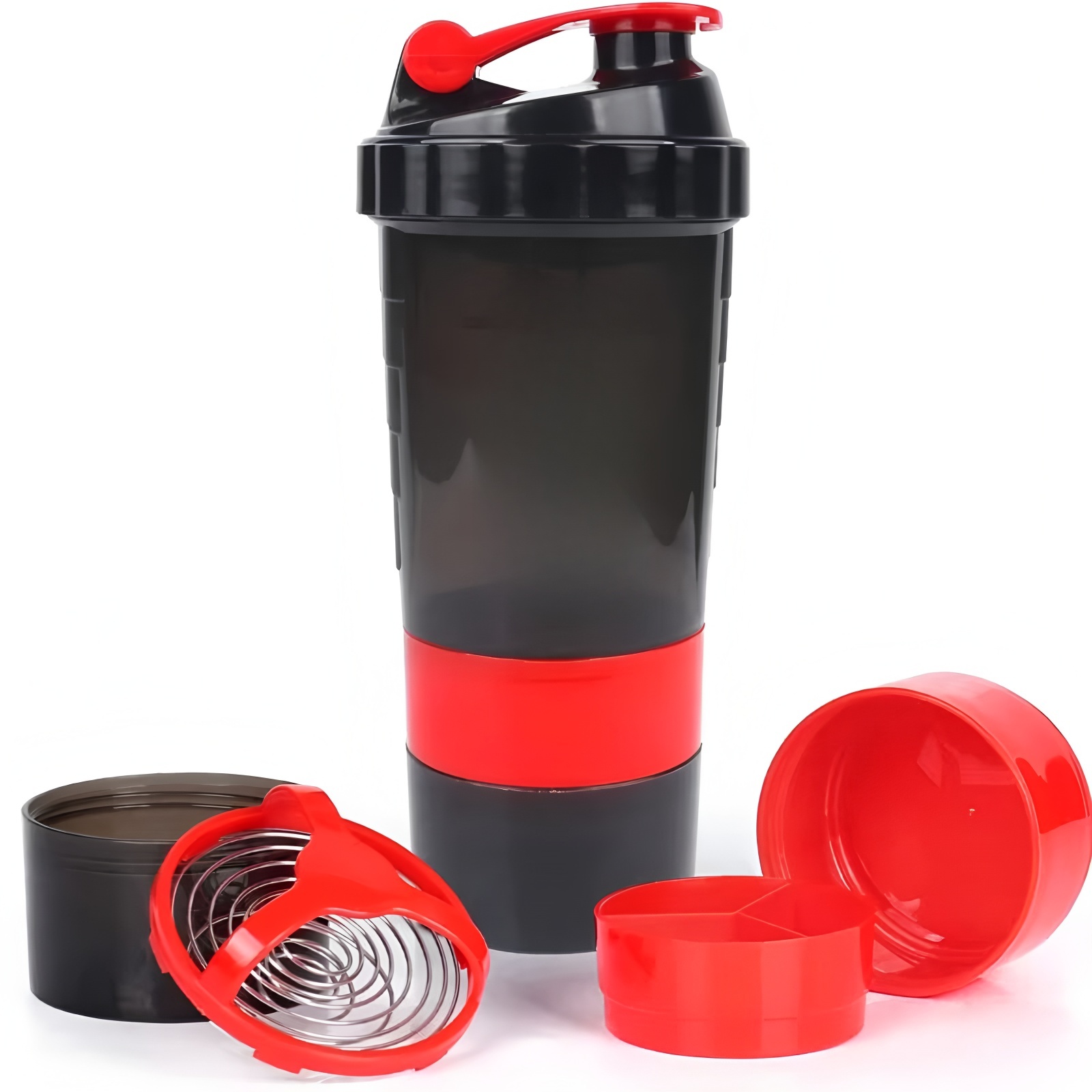 Custom Logo Leak Proof 3 Layer Twist Off Shaker Cup