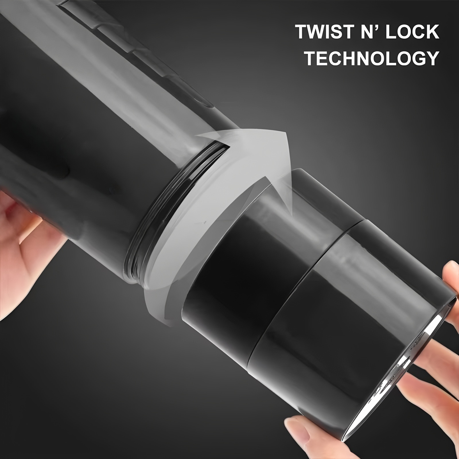 Custom Logo Leak Proof 3 Layer Twist Off Shaker Cup