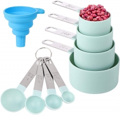 8 Pcs Stainless Steel Measuring Spoon Set