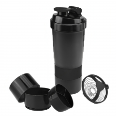 Custom Logo Leak Proof 3 Layer Twist Off Shaker Cup