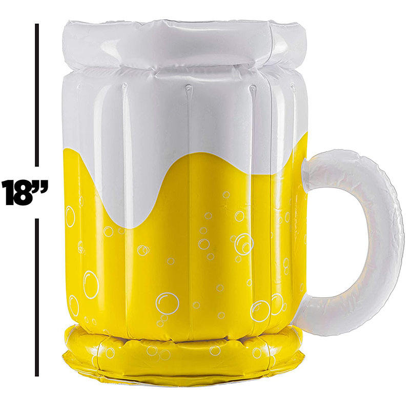 18-Inch Inflatable Beer Mug Cooler